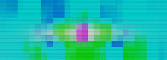 Abstract glitch art background image.