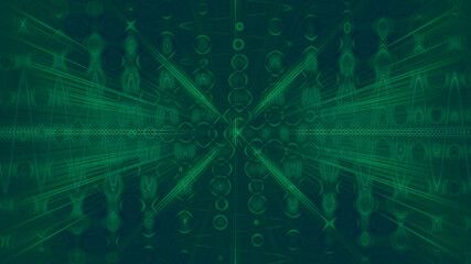 Abstract psychedelic burst background image.