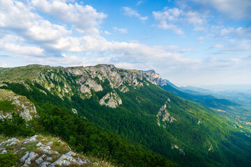 Naklejka premium Mountain panorama