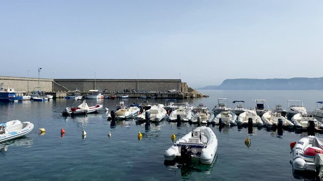 Scilla, Italy, view of the harbour