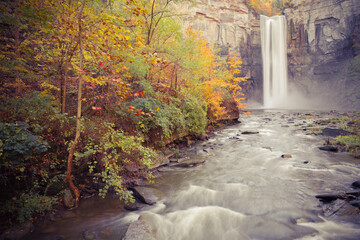 Taughannock Falls State Park in Ithaca, New York.