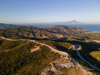 Drohnen Aufnahmen in Chalkidiki in Griechenland