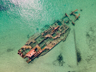 Epanomi Schiffswrack in Griechenland