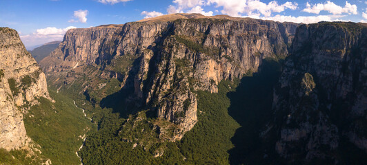 Vikos Schlucht Oxya Aussichtspunkt Griechenland
