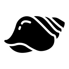 conch glyph icon