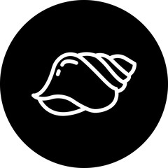 conch glyph icon