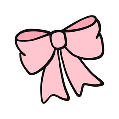 pink bow