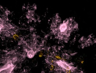 Imaginatory fractal abstract background Image