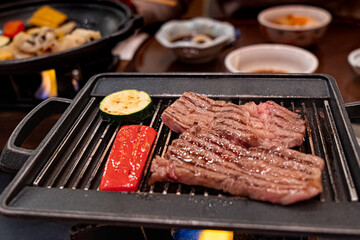 焼き肉　鉄板焼き