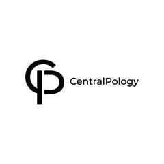 Minimalist Logo initial C and P