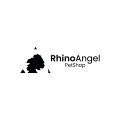 Minimalist Logo Map and Rhino