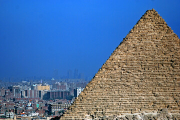 Pirâmides de Gizé. Giza. Cairo. Egito.