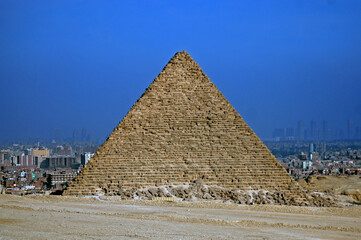 Fototapeta na wymiar Pirâmides de Gizé. Giza. Cairo. Egito.