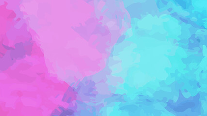 Aquarelle paint paper textured canvas for text design, greeting card, template. Abstract light purple watercolor background. Violet color gradient hand drawn illustration