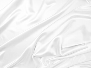 White cloth texture background