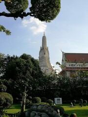タイのアユタヤ遺跡　ワット・アルン