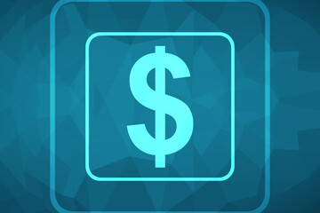 2d rendering usd Dollar symbol 
