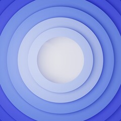 3d illustration blue circle wallpaper