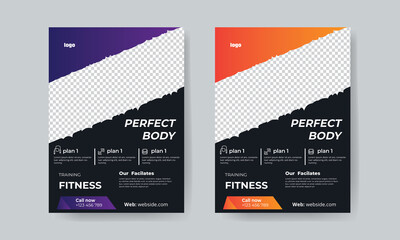 Home Workout Flyer Template