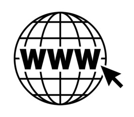 webアイコン　インターネット検索のアイコン