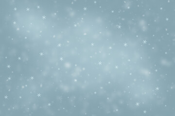 Shimmering lights on gray abstract background