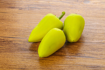Green bell pepper for cooking