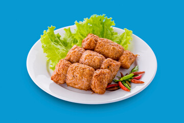 Fried fish fermented Thai food