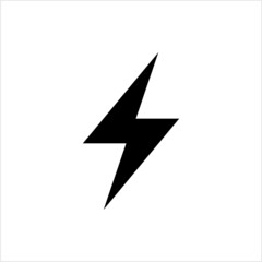 Lightning Bolt Icon, Sky Lightning Bolt Icon