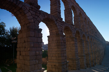 akwedukt konstrukcja architektura kamień rzymska