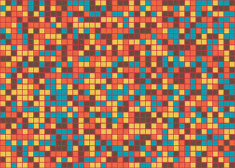 Abstract Geometric Pattern generative computational art illustration