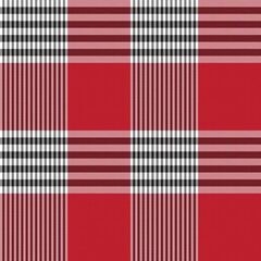 Asymmetric Plaid textured Seamless Pattern