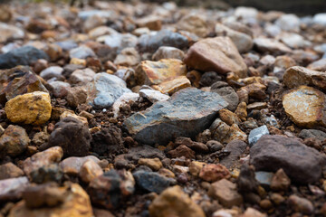 stones on the beach