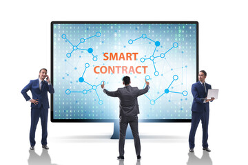 Smart contracts as illustration of blockchain technology