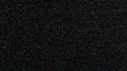 Glitch noise static television VFX pack. Visual video effects stripes background, CRT tv screen no signal glitch effect - 460587927