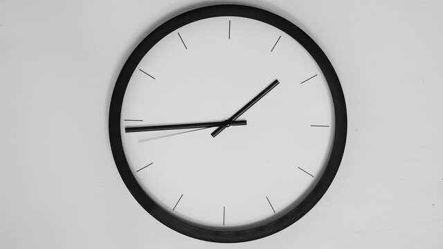Timelapse clock 12 hours