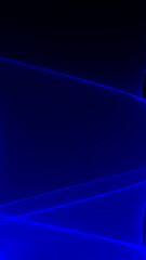 Abstrakter Hintergrund 4k blau hell dunkel schwarz Smartphone Neon Wellen und Linien