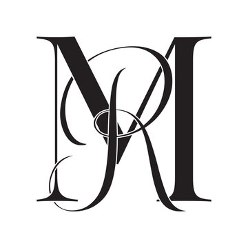 mr, rm, monogram logo. Calligraphic signature icon. Wedding Logo Monogram. modern monogram symbol. Couples logo for wedding
