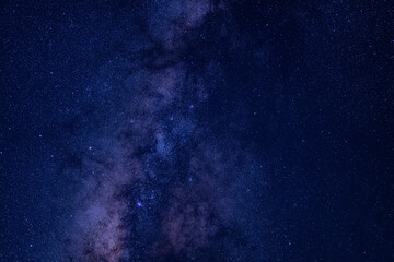 Starry Milky Way on Oahu, Hawaii