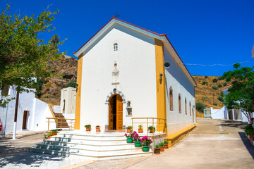 Fototapeta premium Church of Agia Markella in Chios island, Greece.