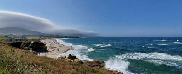 Playa en la Costa de Lugo