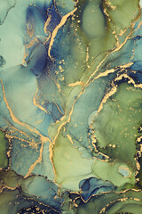 Alcohol ink art.Mixing liquid paints. Modern, abstract colorful background, wallpaper. Marble texture.Translucent colors