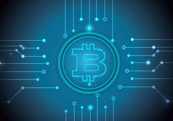 bitcoin, money, symbol