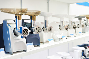 Electric meat grinders