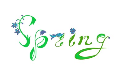 spring floral design