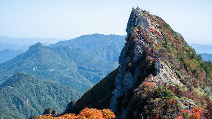 石鎚山紅葉2　2021/10/2現在