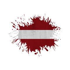 World countries. Sublimation background. Abstract shape. Latvia