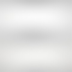 Polished white metal textured background covered subtle grid. Light silver smooth surface.