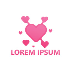 Lots of love logo template design