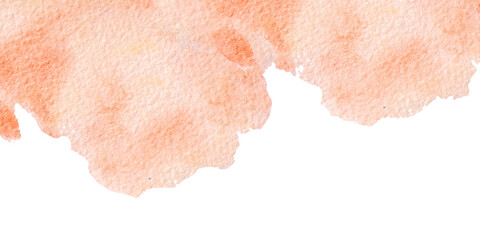 Watercolor abstract background, hand painted earth tone beige, orange textured design for banner, web banners, template, poster, business card, prints