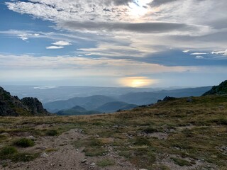 Corse montagne vue sur la mer
Bocca d'Oro, Prati